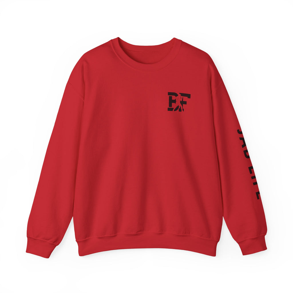 BF/Jab Life - Black Lettering - Crewneck Sweatshirt