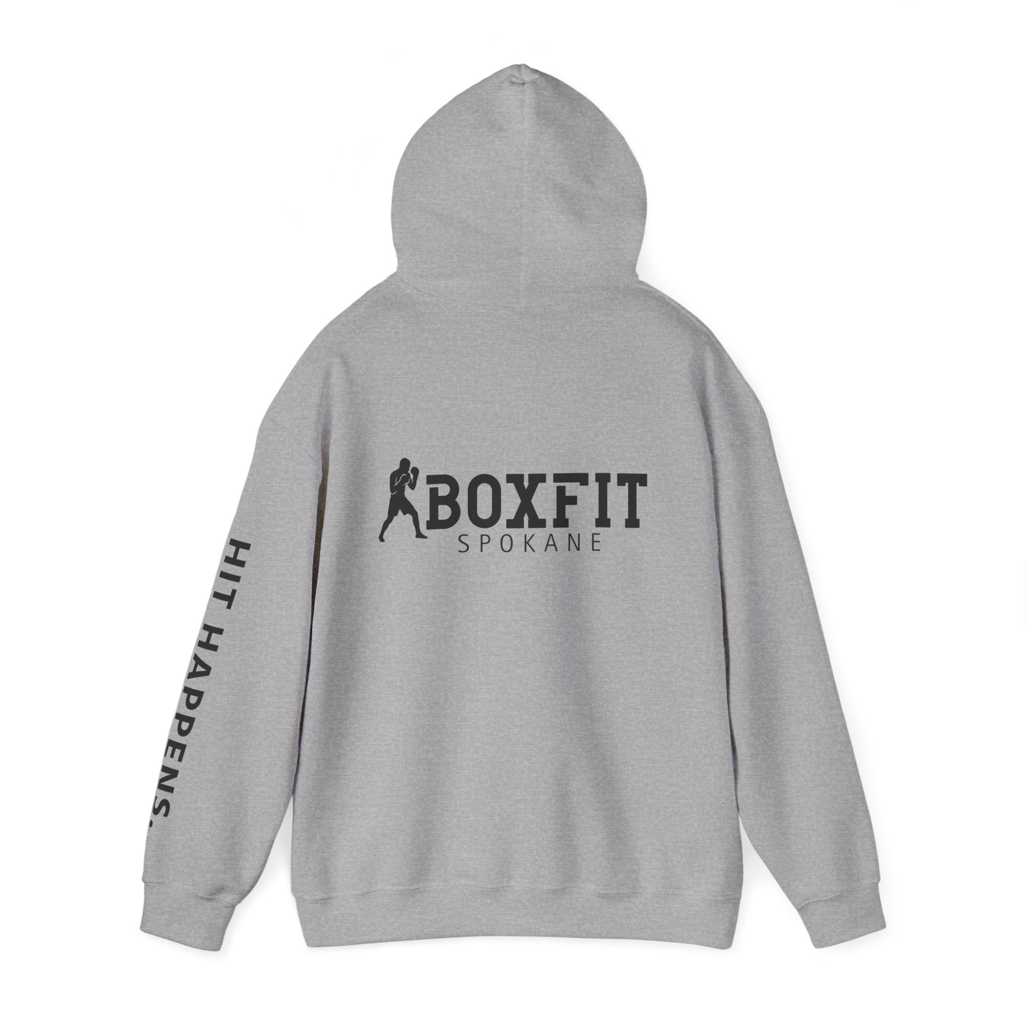 Hit Happens. Unisex Hooded Sweatshirt