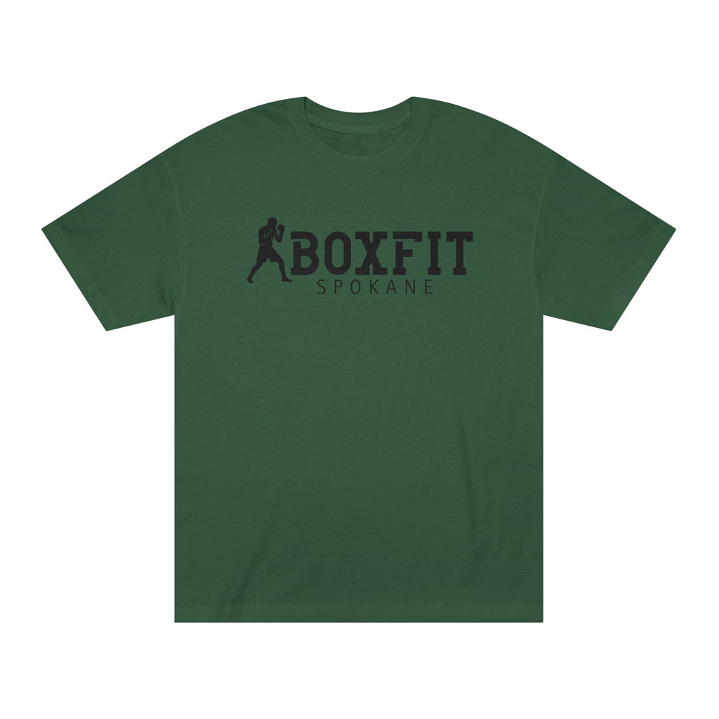 Boxfit Spokane - Black Logo - Unisex Classic Tee