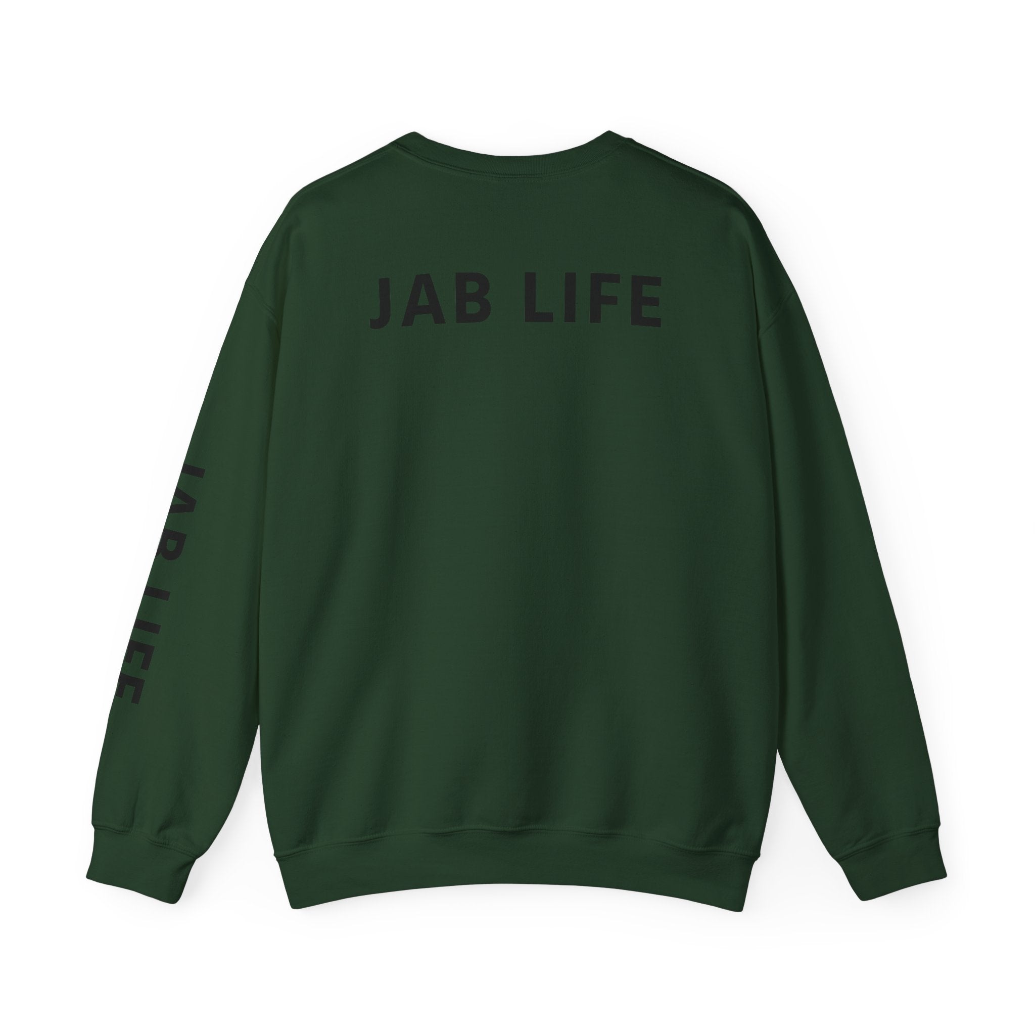 BF/Jab Life - Black Lettering - Crewneck Sweatshirt