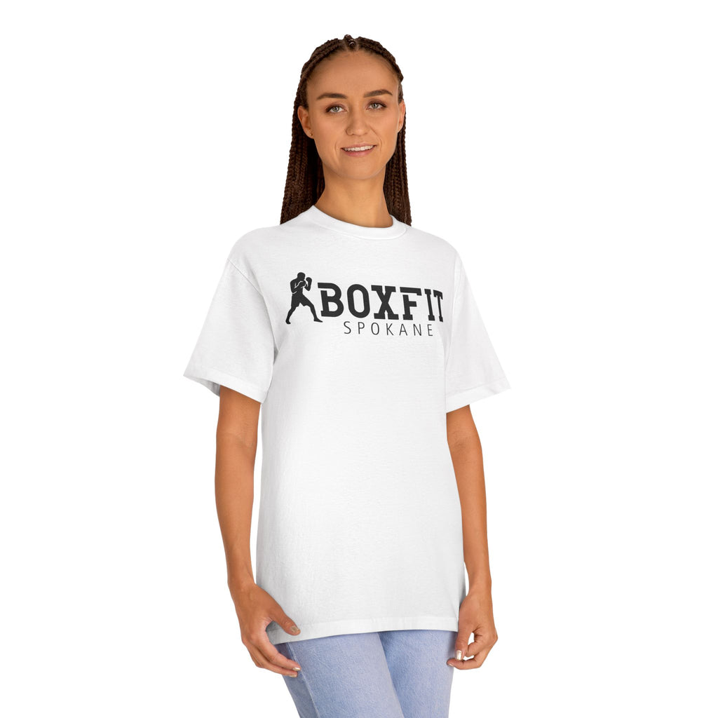 Boxfit Spokane - Black Logo - Unisex Classic Tee