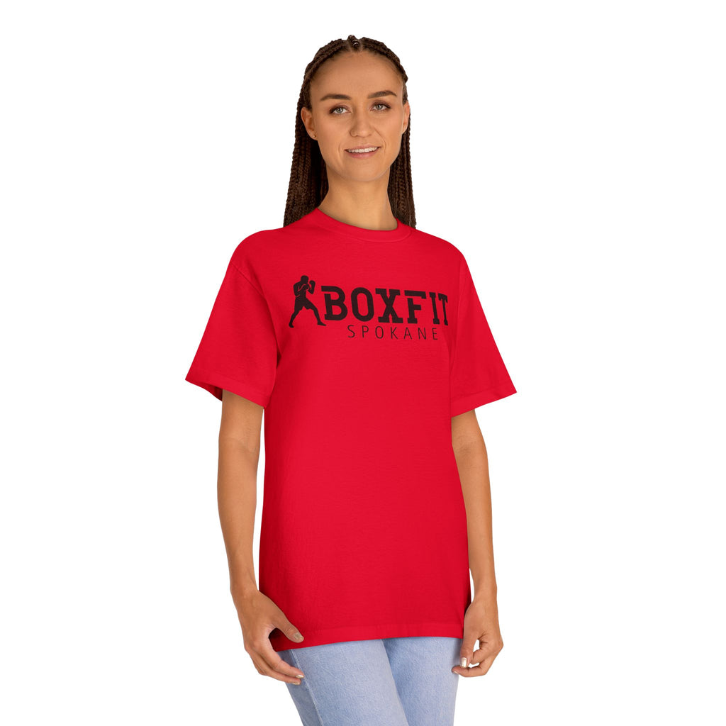Boxfit Spokane - Black Logo - Unisex Classic Tee