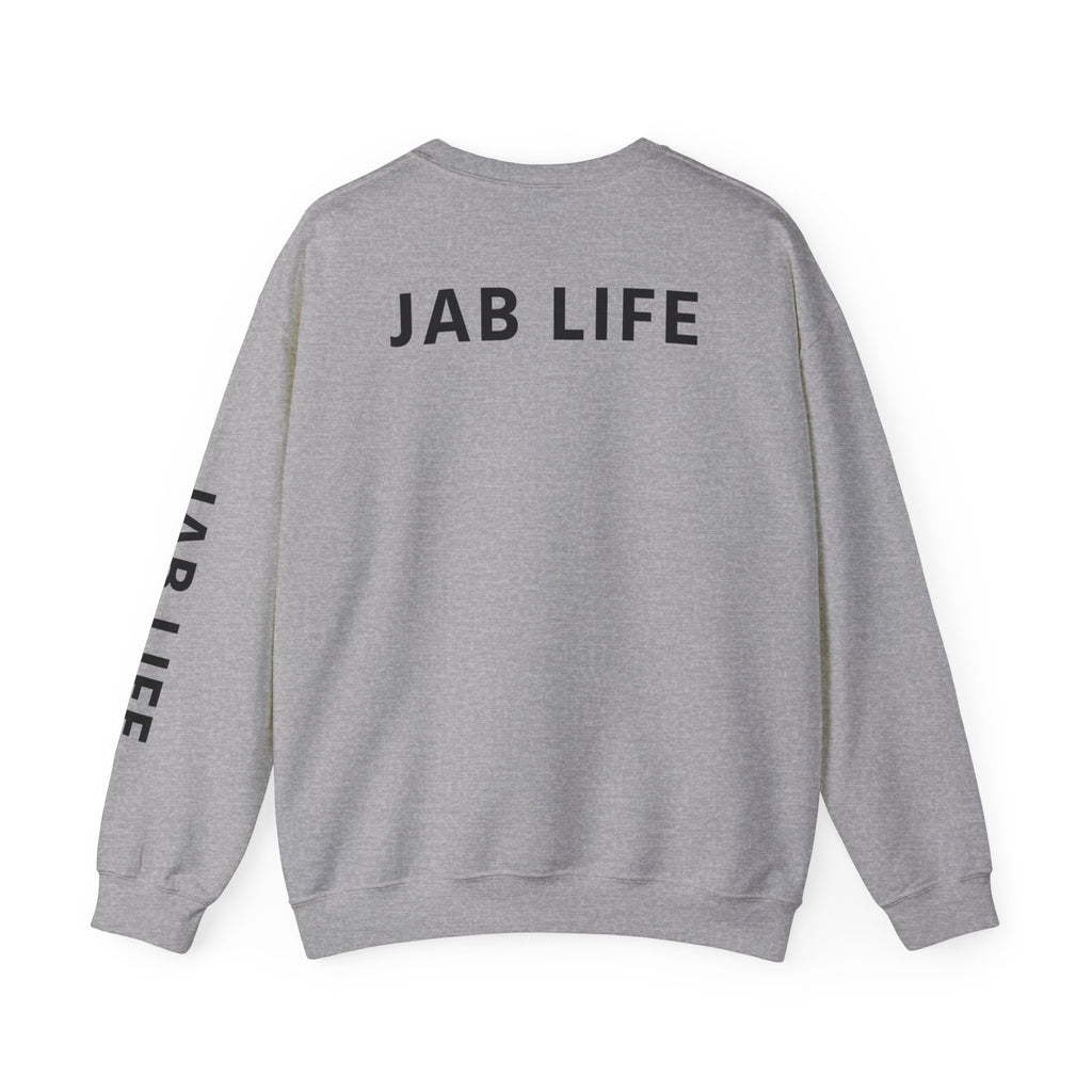 BF/Jab Life - Black Lettering - Crewneck Sweatshirt