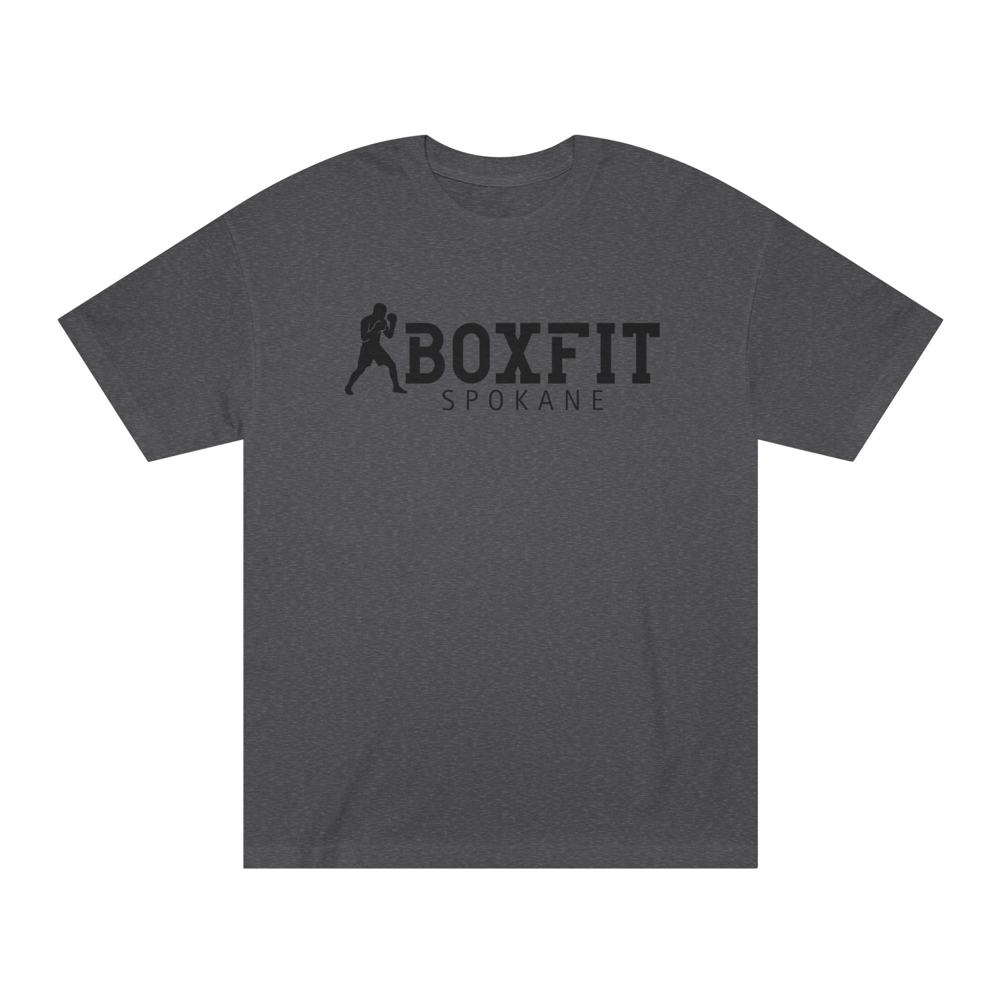 Boxfit Spokane - Black Logo - Unisex Classic Tee