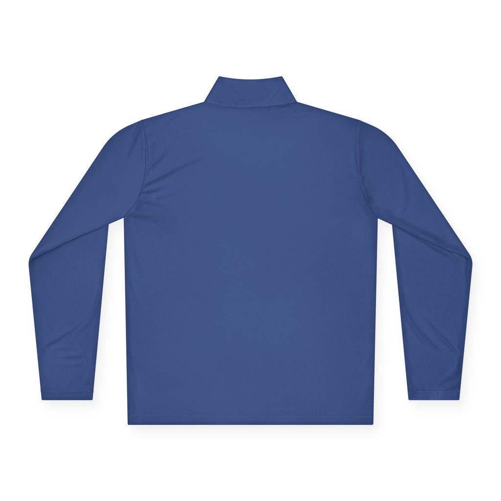 Unisex Quarter-Zip Pullover - White Lettering