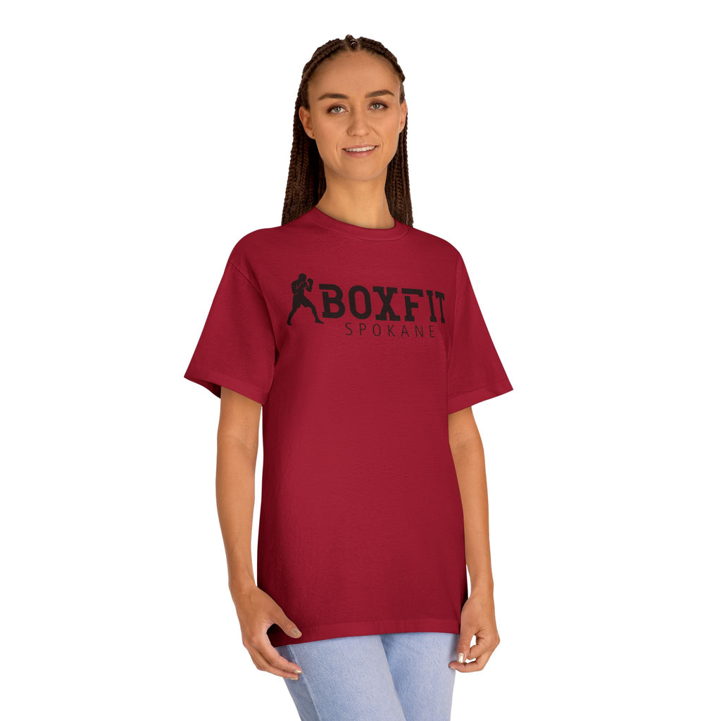Boxfit Spokane - Black Logo - Unisex Classic Tee