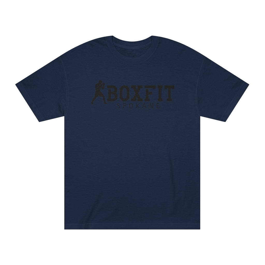 Boxfit Spokane - Black Logo - Unisex Classic Tee