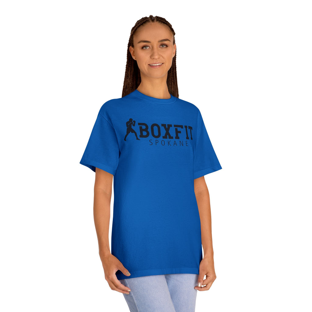Boxfit Spokane - Black Logo - Unisex Classic Tee