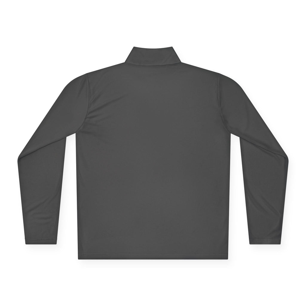 Unisex Quarter-Zip Pullover - White Lettering