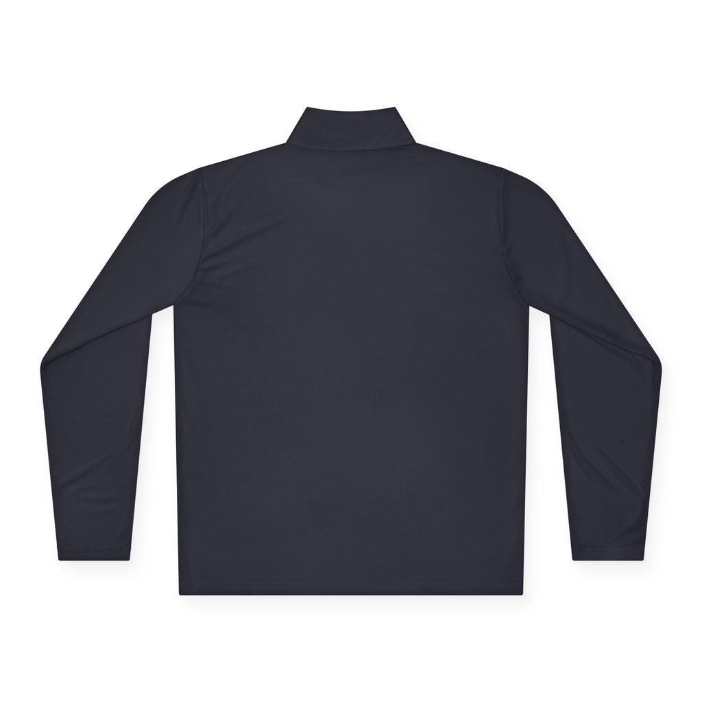 Unisex Quarter-Zip Pullover - White Lettering