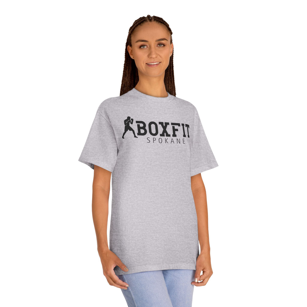 Boxfit Spokane - Black Logo - Unisex Classic Tee