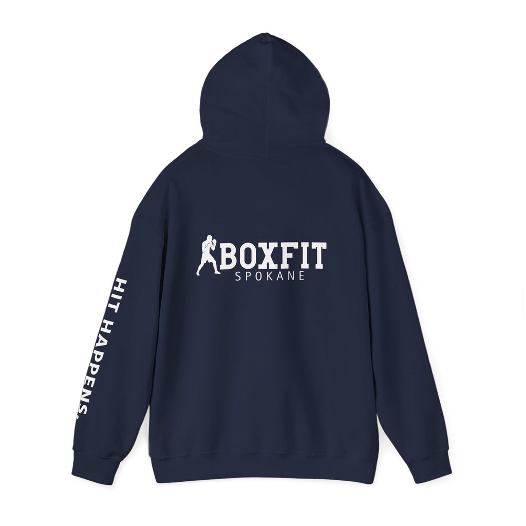Hit Happens. Unisex Hooded Sweatshirt