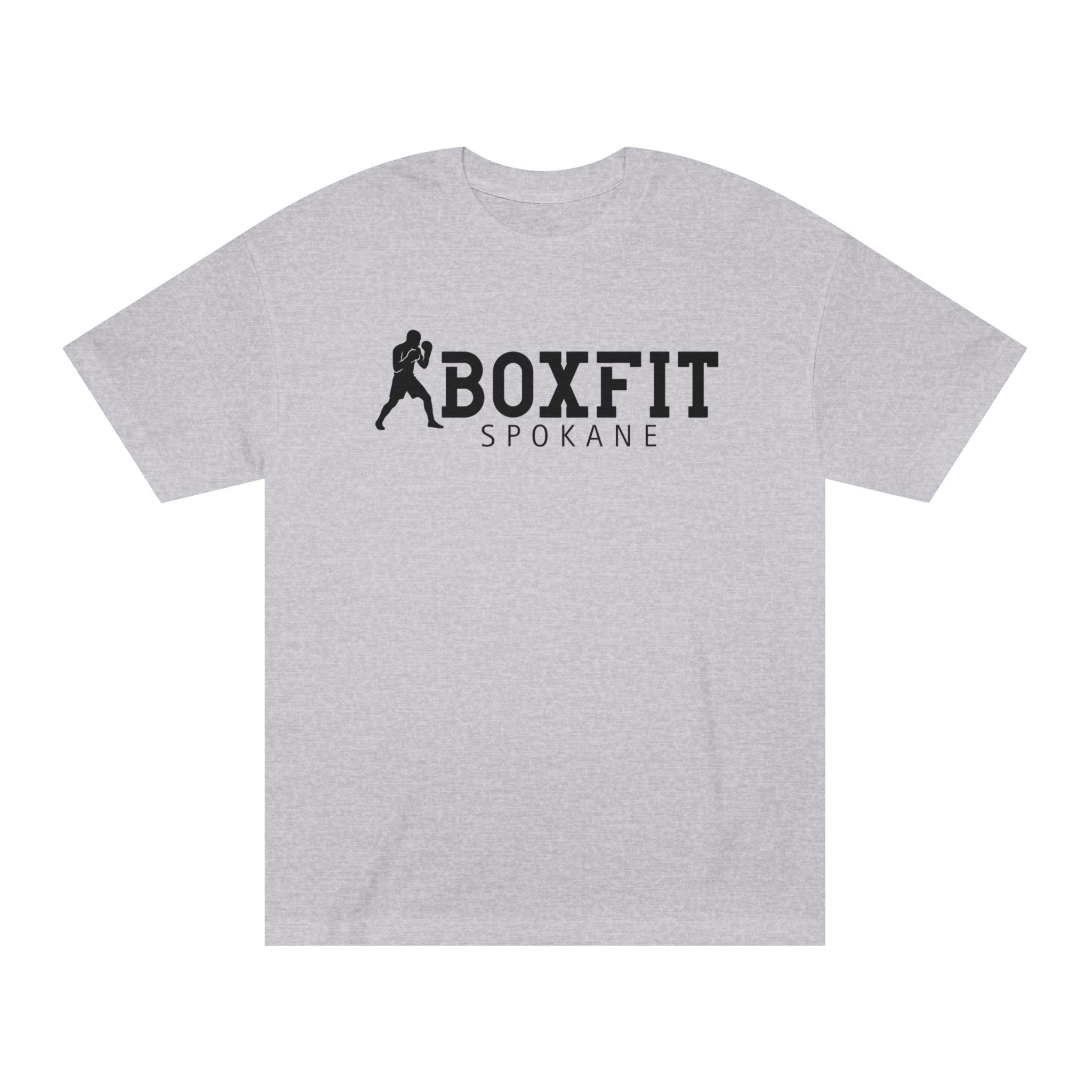Boxfit Spokane - Black Logo - Unisex Classic Tee