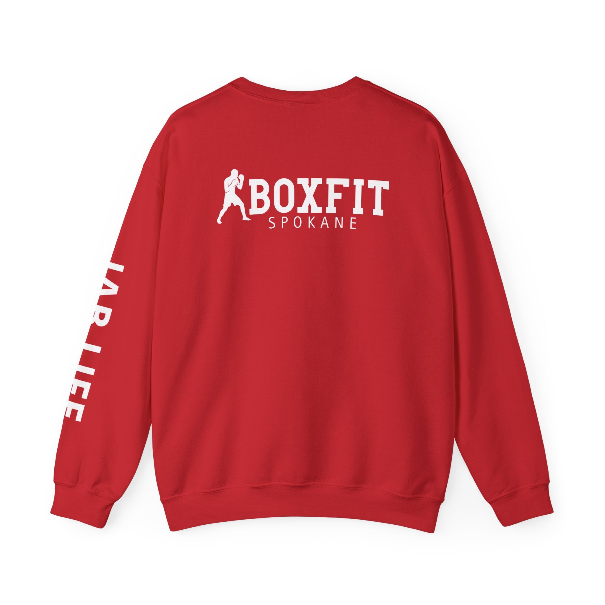 BF/Jab Life - White Lettering - Crewneck Sweatshirt
